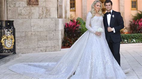 tiffany trump wedding dress designer